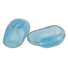Efficient Silicone Shower Cap Ear Protectors, Waterproof Hair Dye Ear Cover Anti-Staining Ear Muffs