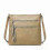 Reliable Retro Shoulder Sack with Adjustable Belt and Multi-zipper Design 1