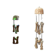 Skull Wind Chime, HL - H913, Electronically Induced Colorful Vibrating and Glowing