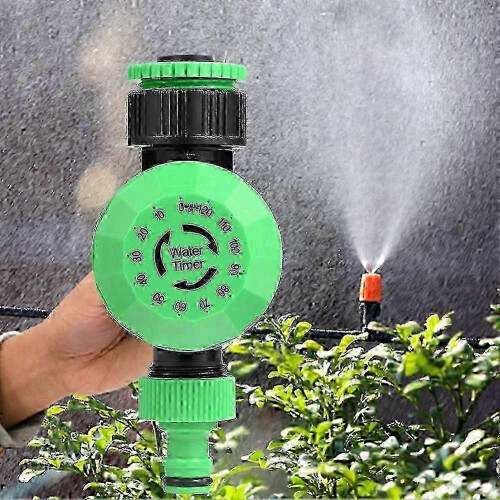 Timer per tubo da giardino esterno efficiente, con timer da 2 a 120 minuti e spegnimento automatico. 1
