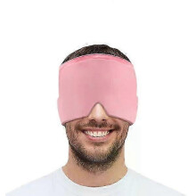 Cold and Hot Compress Headache and Migraine Cap, Made of Cotton, Suitable for All Seasons, Relieves Pain and Stress