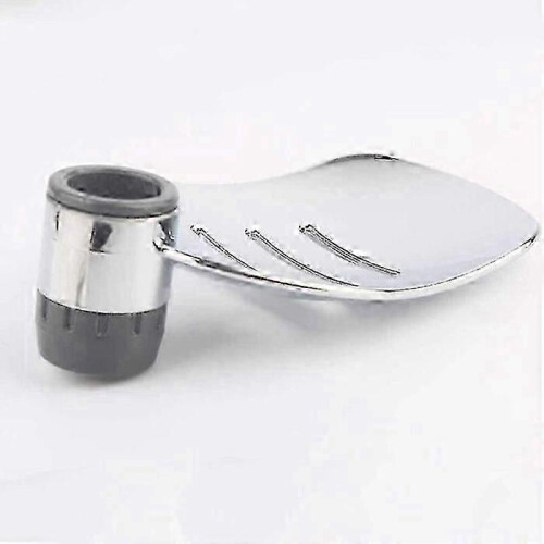 1Pcs Silver Hand Shower Bar (Pore Diameter: 24mm) Soap Dish Creative Soap Bracket Soap Storage Rack