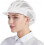 Efficient Kitchen Cooking Hat 3PCS White High Elastic Design Four Seasons Fitting Reusable 1