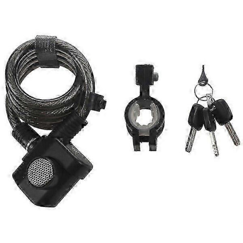 Reliable Bicycle Electronic Alarm Locks, 2PCS, Shock-resistant and Anti-theft 2