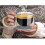 Due tazze da caffè a doppio strato da 200 ml, che mantengono le bevande calde e fredde. 4