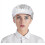 Efficient Kitchen Cooking Hat 3PCS White High Elastic Design Four Seasons Fitting Reusable 2