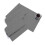 Table Runner Bamboo Texture Heat Insulation PVC Wedding Party Dining Table Runner for Bar--DarkGray 1