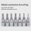 Durable 13-piece Torx Socket Kit Including T8/T10/T15-T70 Sizes Hex Socket Wrench 5