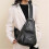 Bolsa transversal resistente e de grande capacidade, feita de material PU impermeável, com design multifuncional. 2