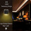 Efficient Wireless Solar Doorbell, IP65 Waterproof 300M, US Plug 4
