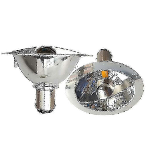 Lâmpada LED AR70 com Refletor 3W BA15D 12V 2700K Ângulo de Feixe de 24 (Pacote com 2)