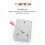 Concealed Electronic Lock DIY Installation Low Battery Alarm for Drawers and Lockers 4