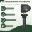 Sensor de pressão de pneus robusto e compatível com Ford, EV6T 1A180 DC N, pacote com 4 peças, Everest/Kuga 5