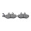 Brake Cushions Low-metallic Material, Suitable for Piaggio Spring and Sprint 150 3