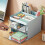Transparent Flower Pot Stand, Animal Patterns, Convenient for Storage and Adding Fun to Work 2