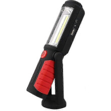 Leistungsstarke, wiederaufladbare LED-Arbeitsleuchte mit Magnetverschluss, kabellose COB-Inspektionslampe, 2200-mAh-Akku für den Außeneinsatz