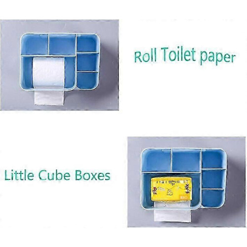 Desktop Stationery Storage Tissue Box, Anti-slip and Thickened, Suitable for Multiple Occasions 2