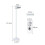 8x UPVC Window Restrictor Safety Cable Lock Wire kids Child Security locks Tools 2