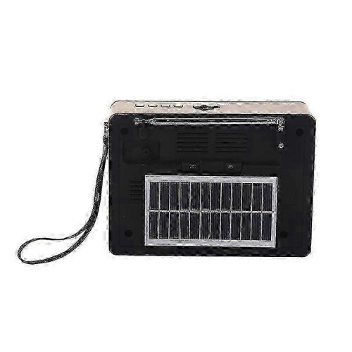 Durable Portable Retro Radio AM/FM Shortwave Bluetooth LED Flashlight Multi Scene Application 2