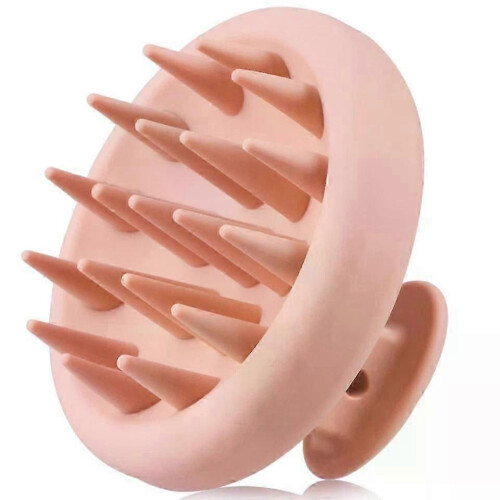 Silikon-Kopfhautmassagebürste mit flexiblen Borsten für die Dusche