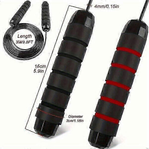 Adjustable Skipping Rope, 1 Piece, Fast Speed, Anti-tangle, Non-slip Handle 1