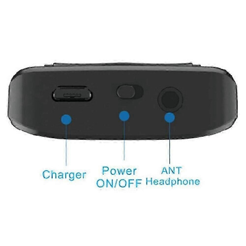 Ανθεκτικό ραδιόφωνο Bluetooth με ακουστικά FM/DAB+ Brace 3,5 χιλ., διάρκεια μπαταρίας 8 ωρών 1