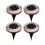 Solar Floor Lights 4 Pack, US Solar Driveway Lights for Paths, Walkways, Sidewalks, Yards, Lawns 1