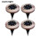 Solar Floor Lights 4 Pack, US Solar Driveway Lights for Paths, Walkways, Sidewalks, Yards, Lawns 2