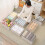 Linen Storage Box, Foldable with Mesh Window, Suitable for Dormitories 4