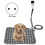 Durable Pet Heating Mattress, 45x45cm, Adjustable Timer, Waterproof & Bite-proof 1