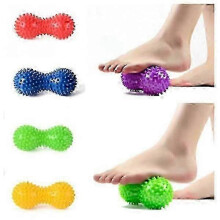 Peanut Muscle Massage Roller Yoga Stick Body Multifunctional--yellow