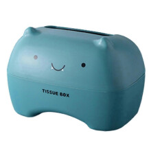 Betrouwbare KXJ-gezichtsdoekjesdoos, vochtige doekjesdoos, rechthoekige zakdoekdispenser, tissuebox, tissuehouder met cartoonprint, voor thuis