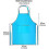 Reliable Children's Cooking Aprons, 5-piece Kit Adjustable, Multi-colored with Practical Pockets 3