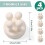 Toothbrush Holder-4 Pcs Toothbrush Holders for Bathroom,Multi-Function Hook Waterproof Self Adhesive Single Toothbrush 2