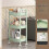 Three-layer Plastic Trolley with Wheels, Spacious Space, a Great Choice for Storing Multiple Items 3