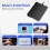 Reliable Floppy Disk Reader, 3.5 Inch External Floppy Disk Drive with USB Type-C, Portable FDD Floppy Disk Dr 5