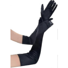 Gants longs de soirée pour femmes, CMG00655, lavables à la main et élastiques