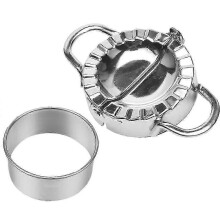 Moule à raviolis fiable en acier inoxydable - Argent