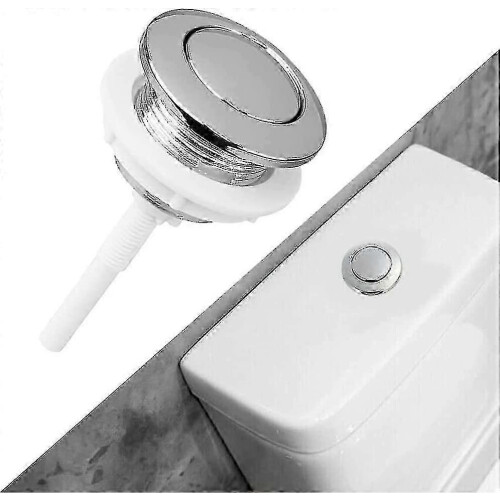Toilet Tank Flush Button, 38mm, Durable, Easy to Install and Water-saving