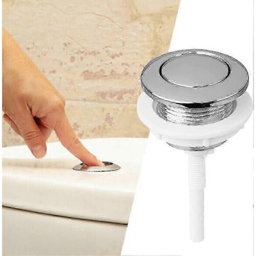Toilet Tank Flush Button, 38mm, Durable, Easy to Install and Water-saving 1