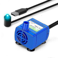 Bomba de água durável para animais de estimação, DC DR - DC160, ultrassilenciosa, baixo consumo de energia e anti-entupimento por pelos.