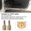 0ga Gold Plated Copper Cord Reducer for Auto Audio Amplifier (2PCS) 2