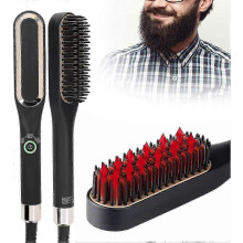 Pettine lisciante per barba da uomo - Strumento per lo styling di barba e capelli
