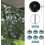 Hummingbird Feeder, 1 Piece, Multiple Feeding Points, Transparent and Easy to Hang 3
