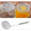 Kitchen Colander Stainless Steel Mesh Colander Strainer Strainer Slotted Spoon Gift 5