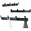 Durable Aluminum Mount with Hook, S83, Can Be Fixed on Smooth Surfaces for Decoration 4