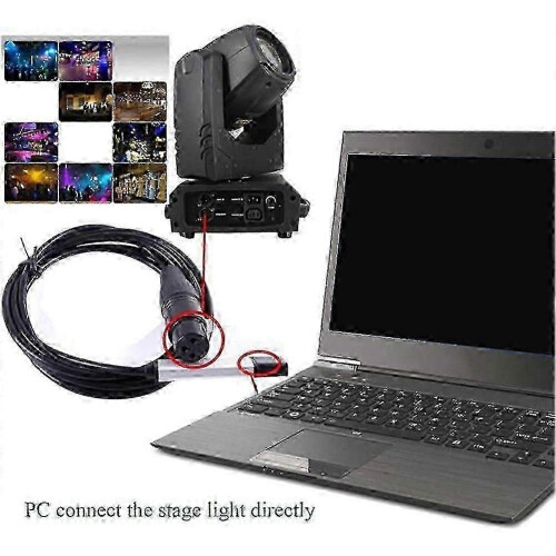 Efficient USB to RS485 Interface Adaptor Supporting Multiple Systems and Multiple Windows Versions, DMX512 Configurable 2