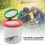 Durable Kids' Insect Observation Box with 3X 6X Magnifier - Science Explorer Tool - Yellow 5