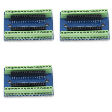 6x Carte D'Extension IO Shield pour , Adaptateur de Terminal, Plaque D'Extension Simple, Compatible avec AVR ATMEGA328P