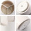 Sturdy Rotating Pen Bracket with 3 Compartments Desk Organizer Creative 3